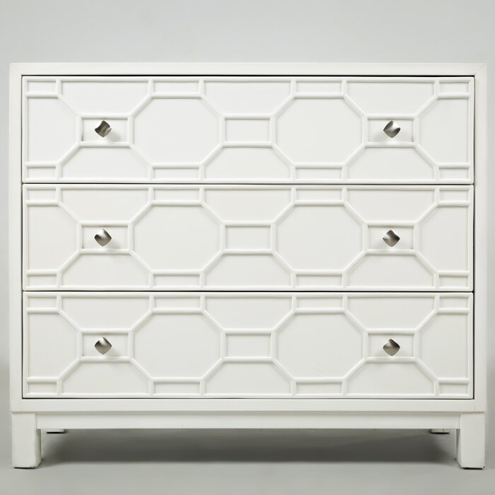 Rosen 3 Drawer Accent Chest & Reviews Birch Lane